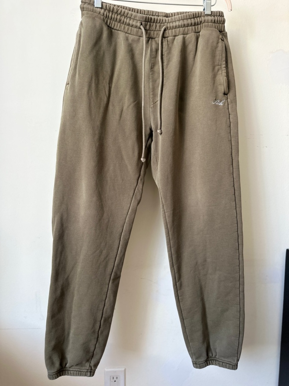 Kith Men's Olive Green Drawstring Sweatpants